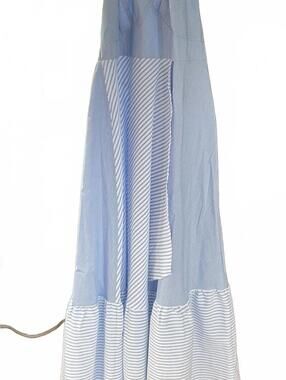 STUNNING & Fkowy NWT Strut & Bolt Mixed Stripe Halter Midi Dress Size Medium